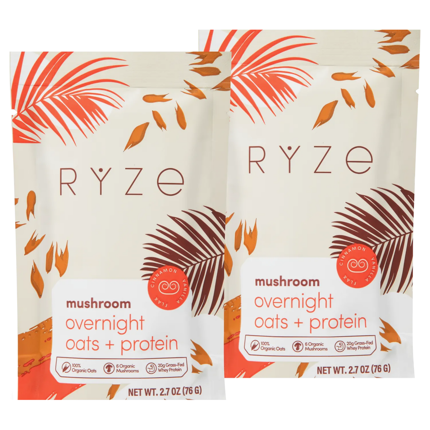 Mushroom Overnight Oats: 28 Servings - Q7FI