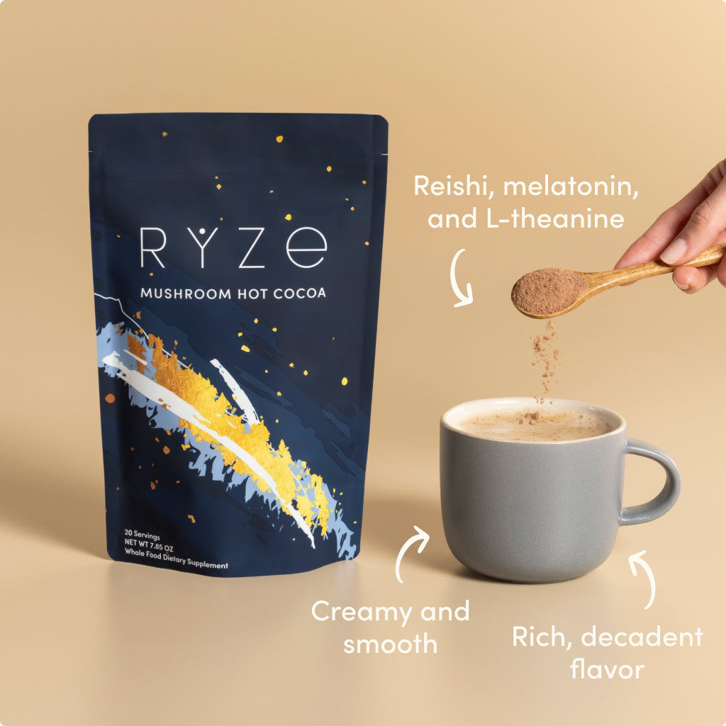 RYZE Nighttime Mushroom Cocoa Starter Bag - JA9N