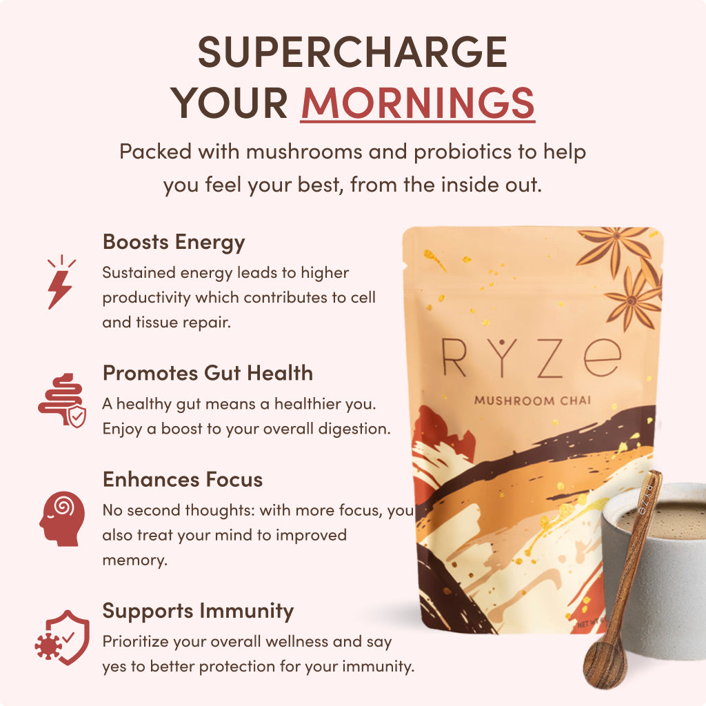 RYZE Mushroom Chai Starter Bag - 87H0