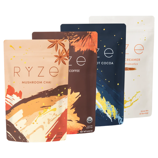 Ultimate Elevate + Unwind Bundle: Chai + Coffee + Cocoa - OX9A