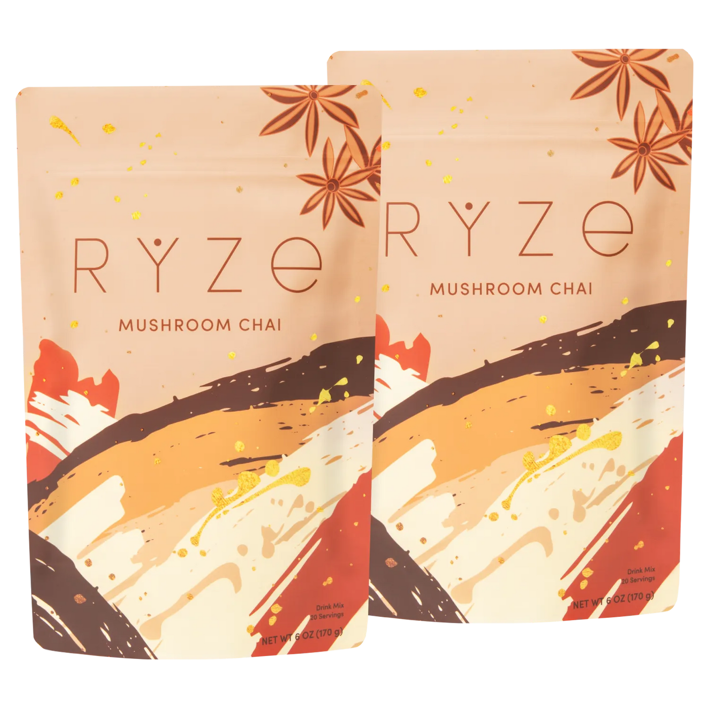 Mushroom Chai Starter Kit: 40 Servings - TQOE