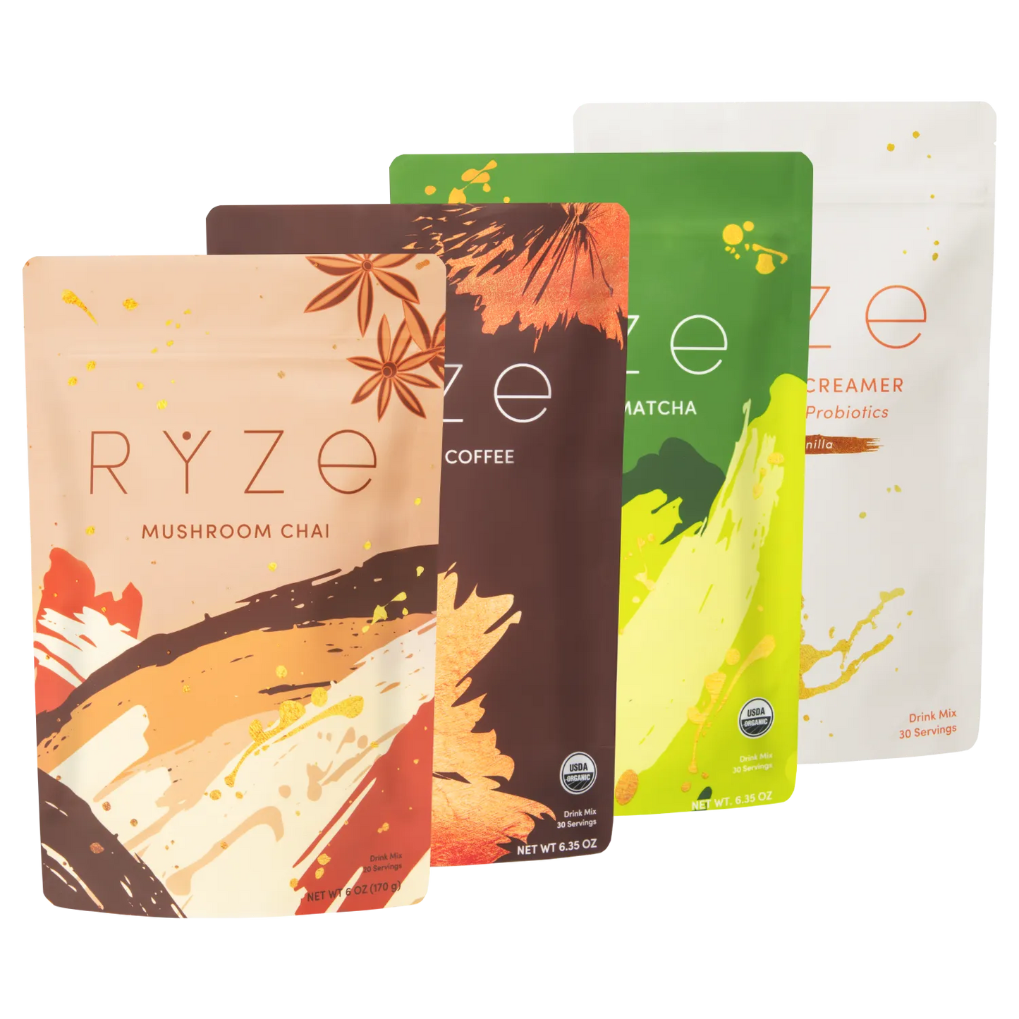 Ultimate Pick-Me-Up Bundle: Chai + Coffee + Matcha - SJ9Y