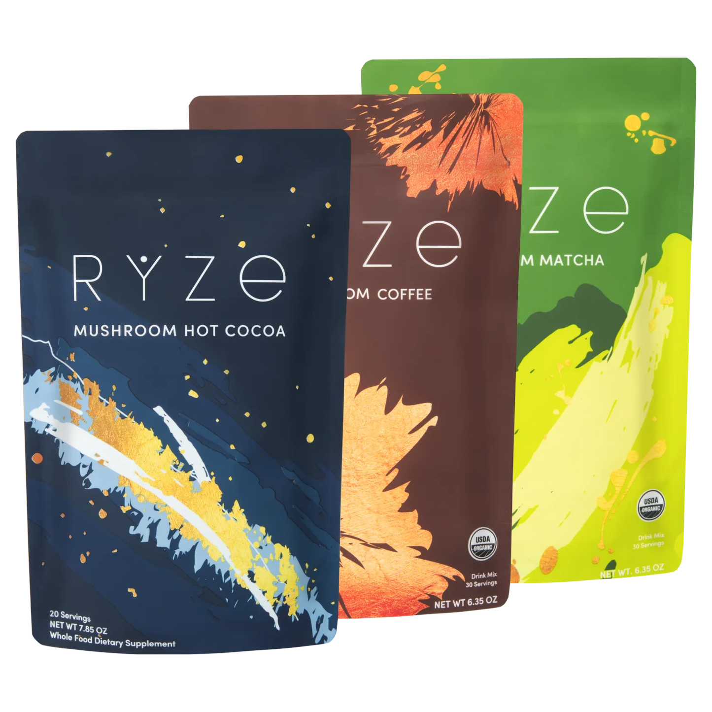 Ultimate Day + Night Bundle: Coffee + Matcha + Cocoa - M634
