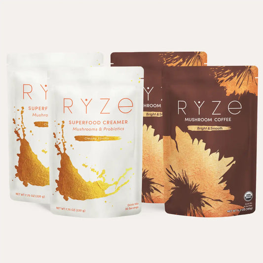 RYZE Lovers Gift Set (2 Coffees + 2 Creamers) - 7BRK