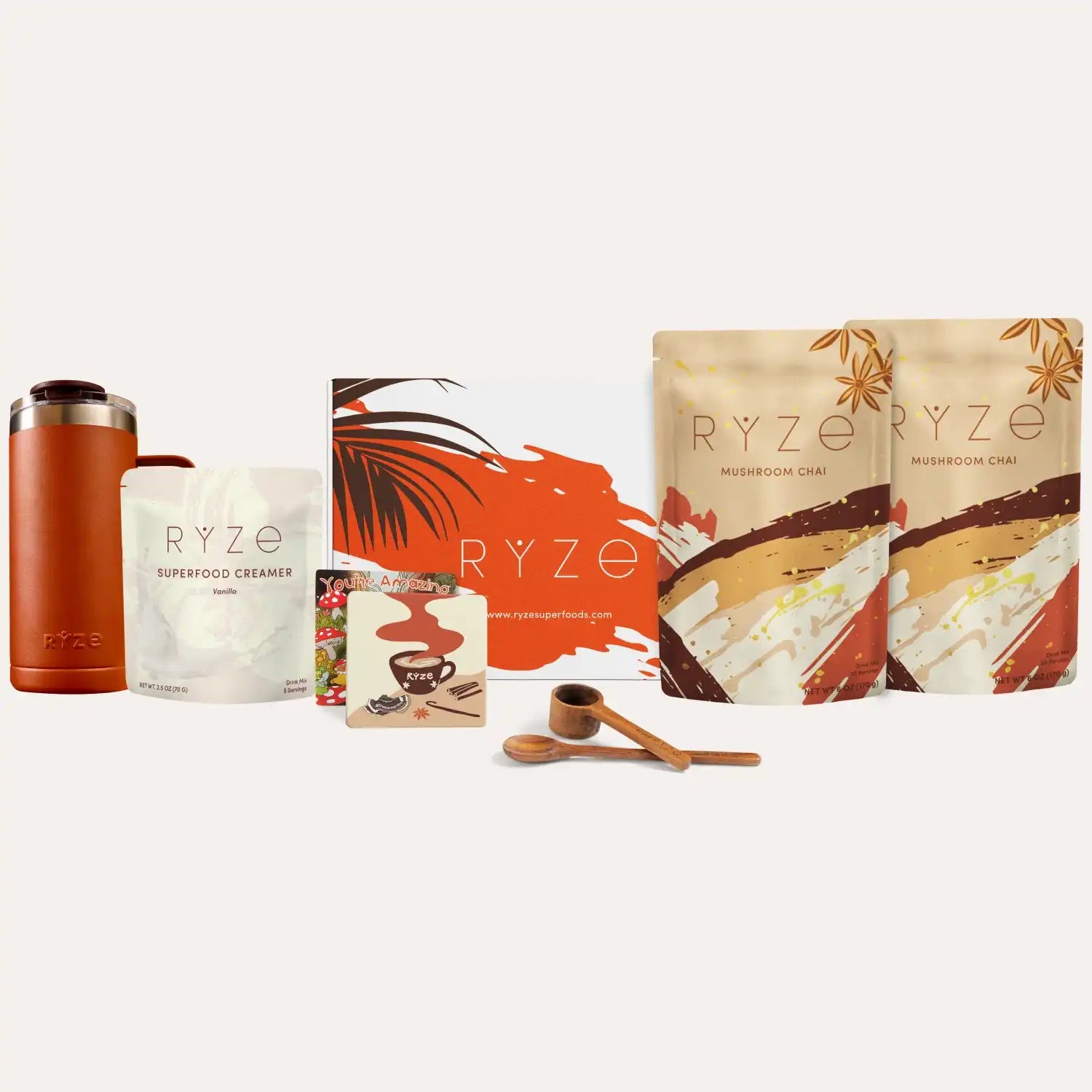 Mushroom Chai Starter Kit (40 Servings) - NWQQ