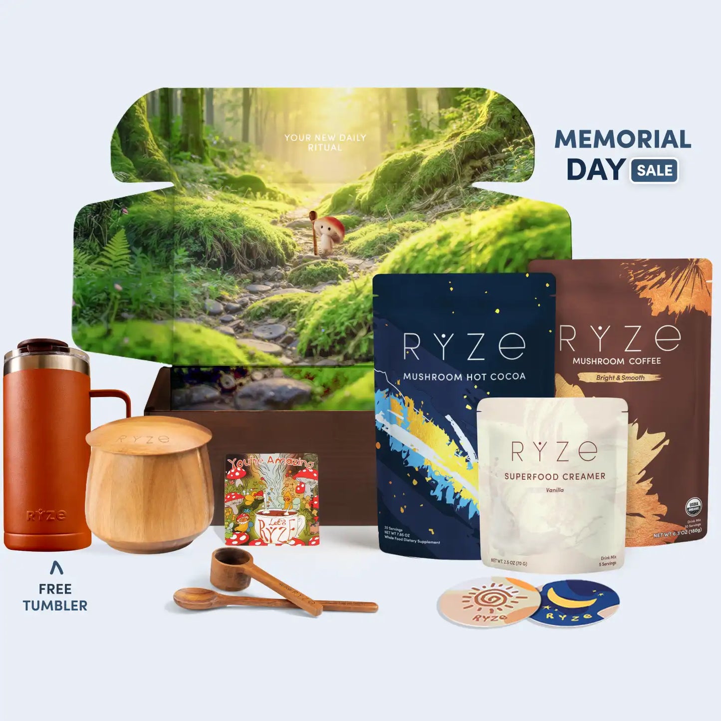 RYZE Ritual Set (Cocoa + Coffee) - 8L5B