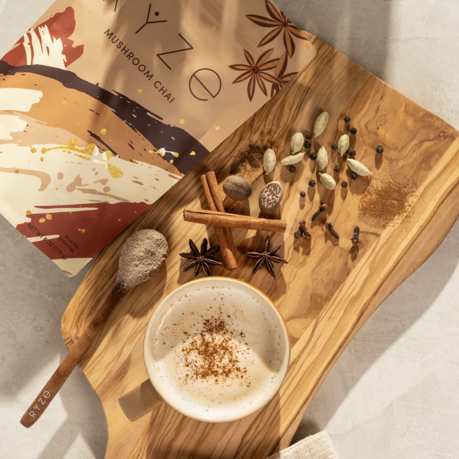 Mushroom Chai (1 Pack - 20 Servings) - 95KF