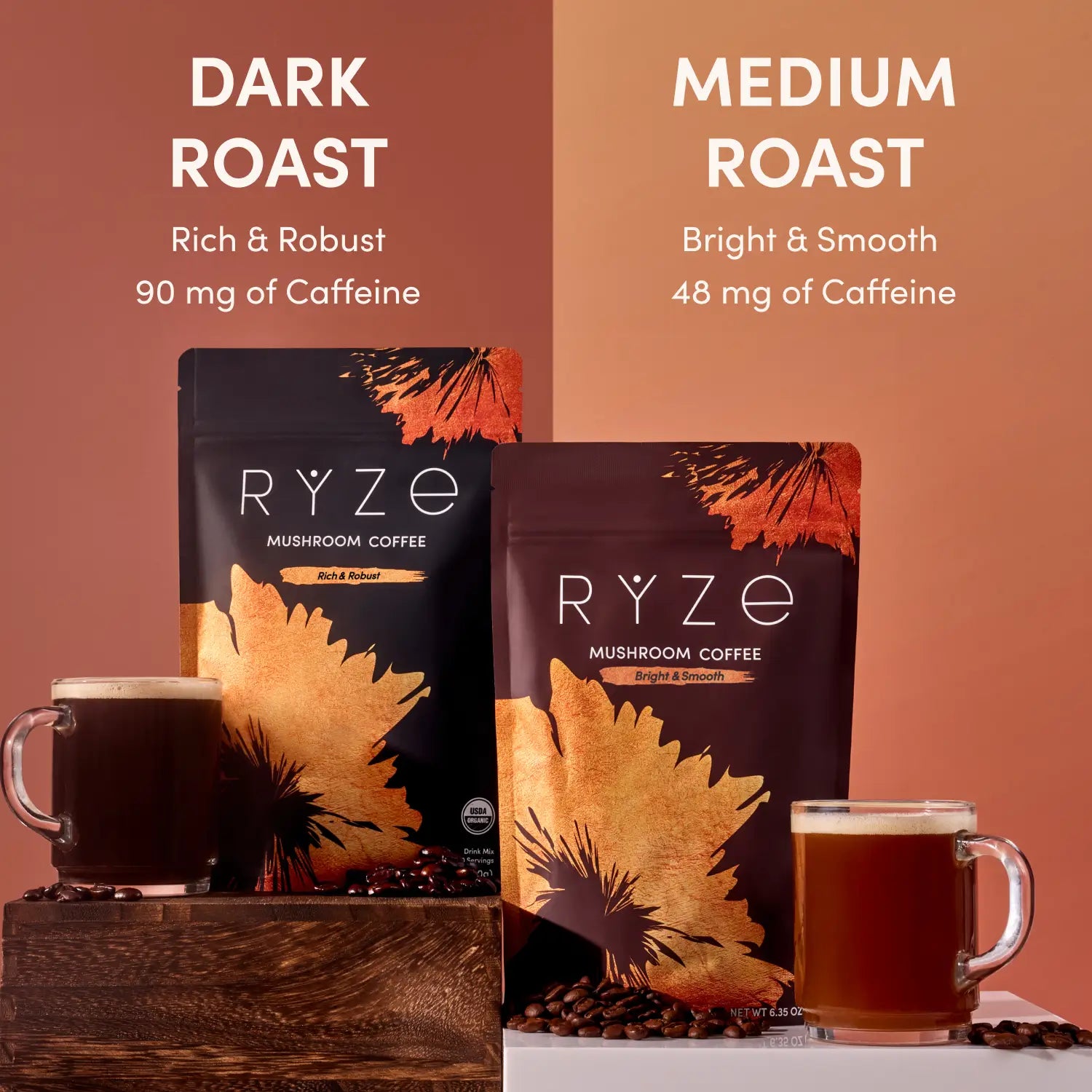 RYZE Ritual Set Dark Roast (90 Day Plan) - 75Y3