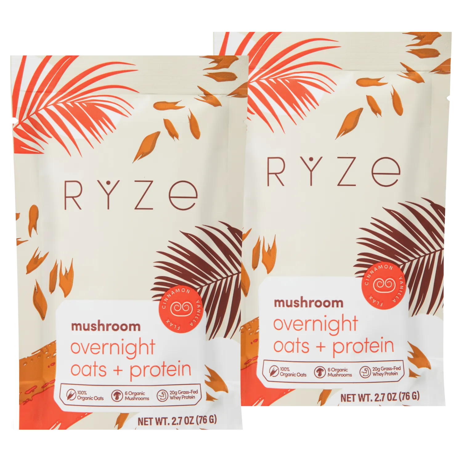 Mushroom Overnight Oats: 28 Servings - Q7FI
