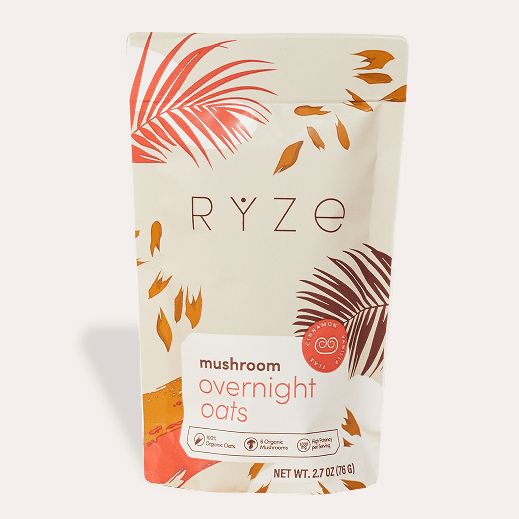 Mushroom Overnight Oats Pack (14 Servings) - WD9Y
