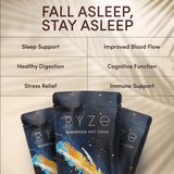 RYZE Hot Cocoa - with 6 Sleep Superfoods to Help Fall Asleep and Stay Asleep - V0NL